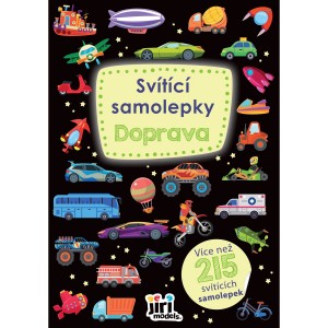 Svítící samolepky 3951-6 Doprava