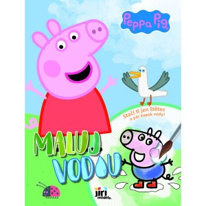 Maluj vodou 3776-5 A4 Prasátko Peppa