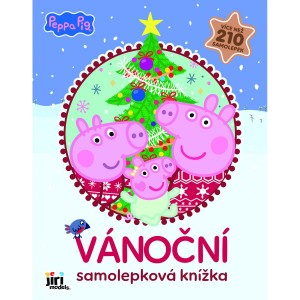 Samolepková knížka 4444-2 vánoční  Prasátko Peppa