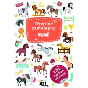 Třpytivé samolepky 3787-1 Koně