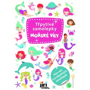 Třpytivé samolepky 3788-8 Mořské víly