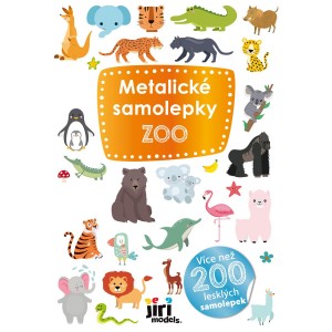 Metalické samolepky 3126-8 Zoo
