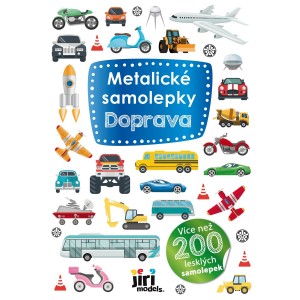 Metalické samolepky 3125-1 Doprava