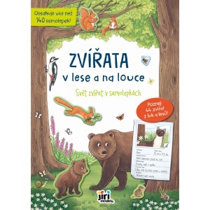 Svět zvířat 4592-0 v samolepkách Zvířata v lese a na louce