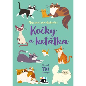 Moje první samolepkování 4165-6 Kočky a koťátka