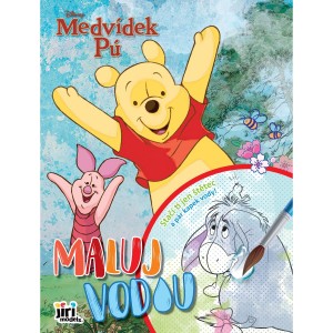 Maluj vodou 4609-5 Medvídek Pú