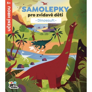 Samolepky 4262-2 pro zvídavé děti Dinosauři
