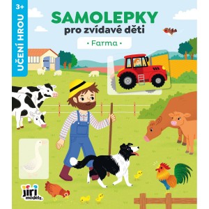 Samolepky 4255-4 pro zvídavé děti Farma