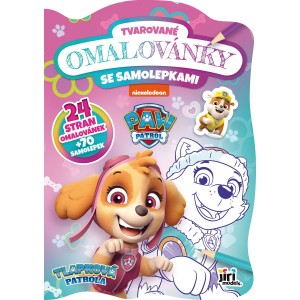 Tvarované omalovánky 3516-7 Tlapková patrola