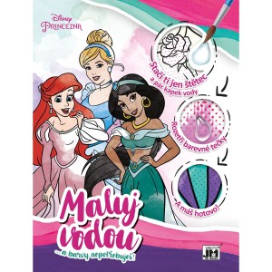 Maluj vodou 2670-7 A4 Disney Princezny