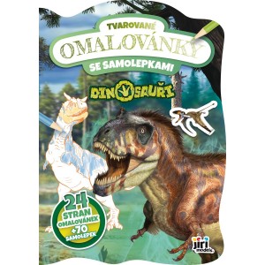 Tvarované omalovánky 3185-5 Dinosauři