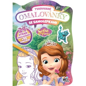 Tvarované omalovánky 3184-8 Sofie První