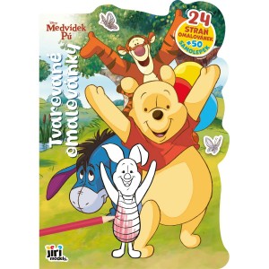 Tvarované omalovánky 4704-7 Medvídek Pú