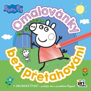 Omalovánky 3538-9 bez přetahováníí Prasátko Peppa