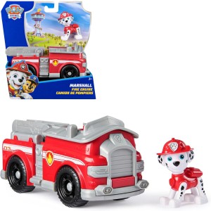 Spin Master 6071209 Tlapková Patrola Hasičské auto s figurkou Marshall (Věk: 3+)