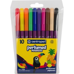 Centropen 2589_10 Popisovač parfémovaný, 10 barev