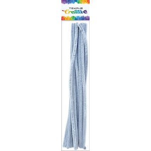 Drátek 36573 plyšový 30 cm šedý 20ks