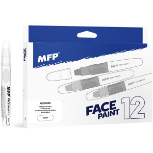 Barva 6330528 na obličej bílá