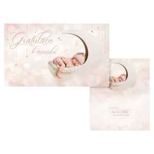 Přání k narození miminka M07-061 T