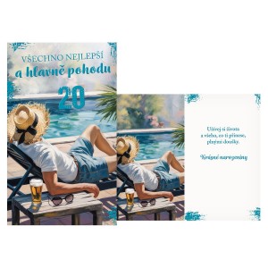 Přání k narozeninám 20 M11-603 T