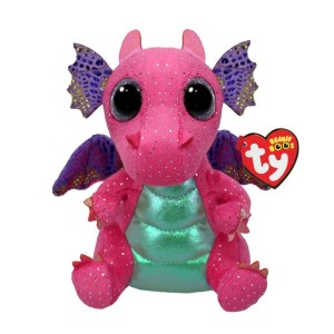 TY 37361 Beanie Boos 15 cm - SPITFIRE růžový drak