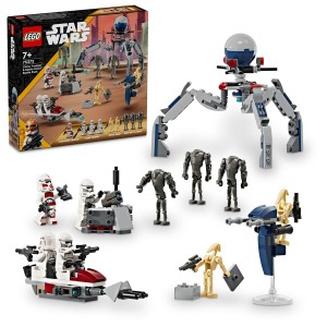 LEGO® Star Wars™ 75372 Bitevní balíček klonového vojáka a bitevního droida (věk 7+)