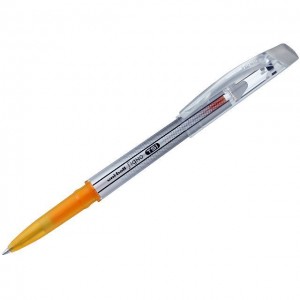Gelové pero Signo TSI gumovací - oranžová