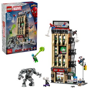 LEGO® Super Heroes 76342 Spider-Man vs. Mysterio: Daily Bugle  (Věk 10+)