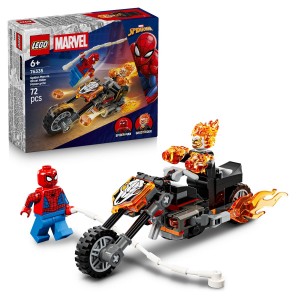 LEGO® Super Heroes 76335 Spider-Man vs. Ghost Rider na motorce  (Věk 6+)