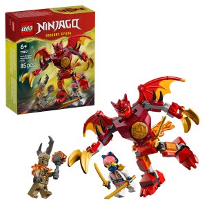 LEGO® NINJAGO® 71851 Kaiův bojový balíček s dračím oblekem (Věk 6+)