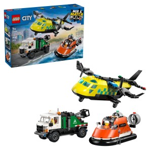 LEGO® City 60505 Remix: Letadlo, servisní vůz a vznášedlo (Věk: 7+)