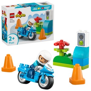 LEGO® DUPLO® 10471 Modrá policejní motorka (věk 2+)