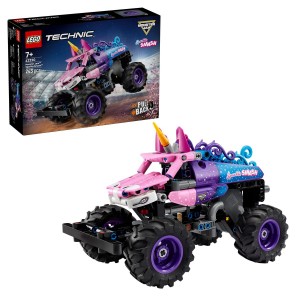 LEGO® Technic™ Monster Jam™ Sparkle Smash™ s natahovacím motorem (věk 7+)
