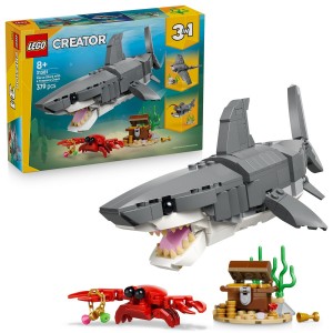 LEGO® Creator 3 v 1 - 31381 Divoký žralok a truhla s pokladem (věk: 8+)