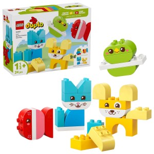LEGO® DUPLO® 10477 Roztomilí kreativní mazlíčci 3 v 1 (věk:  18 měsíců +)