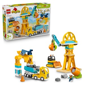 LEGO® DUPLO® 10476 Staveniště a vozidla 3 v 1 (věk:  3+)