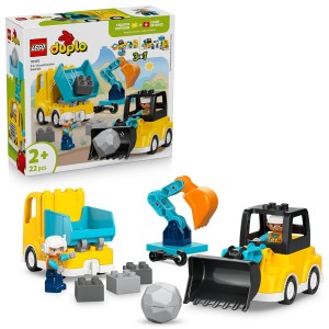 LEGO® DUPLO® 10475 Vozidla na stavbě 3 v 1 (věk měsíců: 2+)