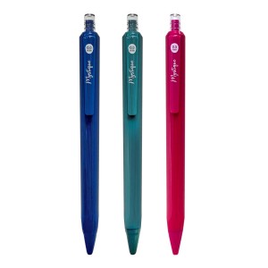 Spoko 012599224 gelové pero Mystique, ST Tip, modrá náplň, mix barev