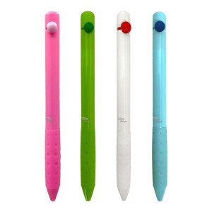 Spoko 016499236 ReLeaf kuličkové pero - Bubbles, Easy ink, modrá náplň, mix barev