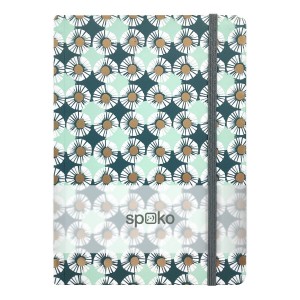 Spoko 081511303 zápisník - Flowers I, A5, 75 g, 96 stránek, linkovaný, sedmikrásky