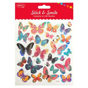 Samolepky AB058L Motýlci