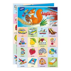 Pexeso MFP 3xA4 Angličtina pro děti