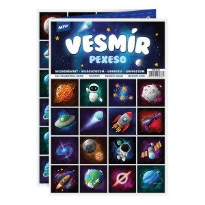 Pexeso MFP 3×A4 Vesmír