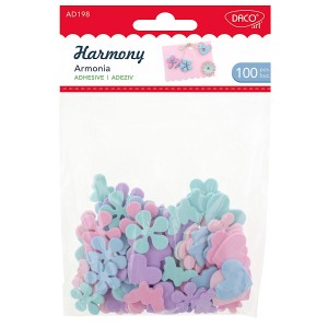 Dekorace pěnová samolepící /100 ks/