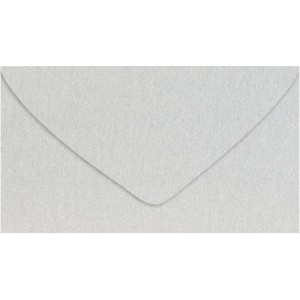 Dopisní obálka 5550387 metallic 120g DL 110x220mm - stříbrná