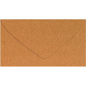 Dopisní obálka 5550388 metallic 120g DL 110x220mm - měděná