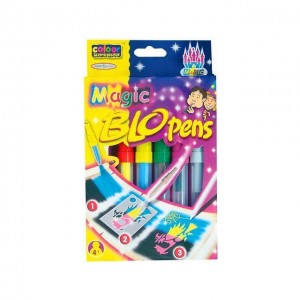 Foukací fixy Centropen 1549/4+2 AIR pens Magic 6ks