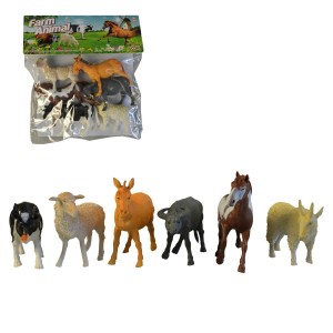 Zvířátka domácí 6ks  02319