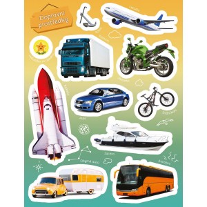 Samolepková knížka - Doprava 2960-9