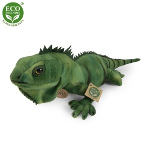 Plyšový leguán zelený 70 cm ECO-FRIENDLY (věk: 0+)